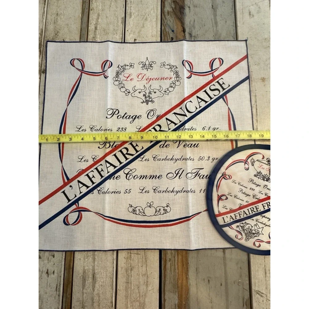 laffaire francaise vintage dish